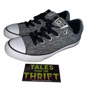 Converse Chuck Taylor Heathered Gray Sneakers
